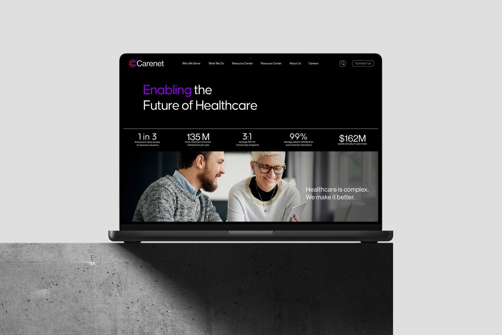 Catalyst Health website design mockup