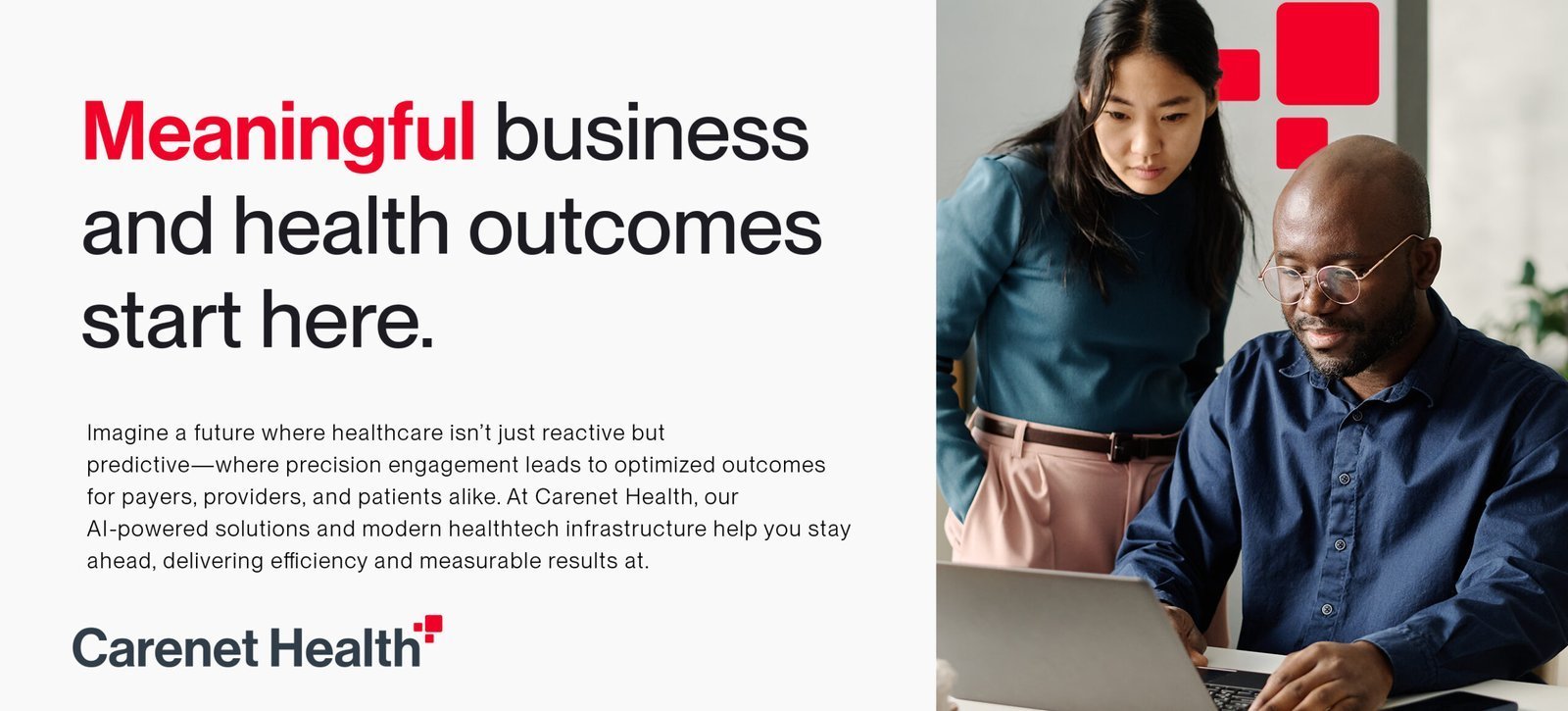 Carenet Health brand collateral application