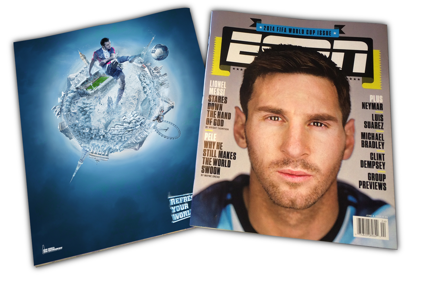 Coors Light ESPN print placement